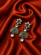 Inaya Stone Statement Earrings