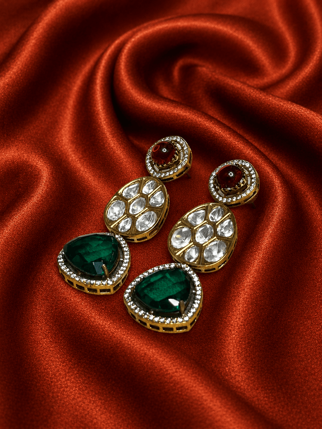 Zara Stone statement Earrings