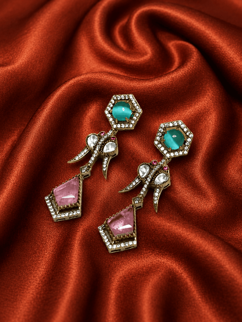 Jor Stone Statement Earrings