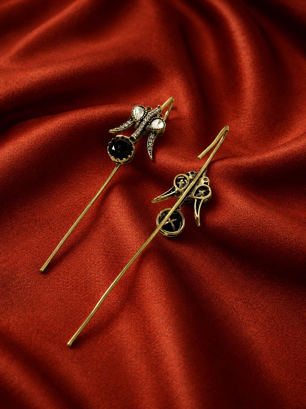 Humsafar Stone Statement Ear Cuff