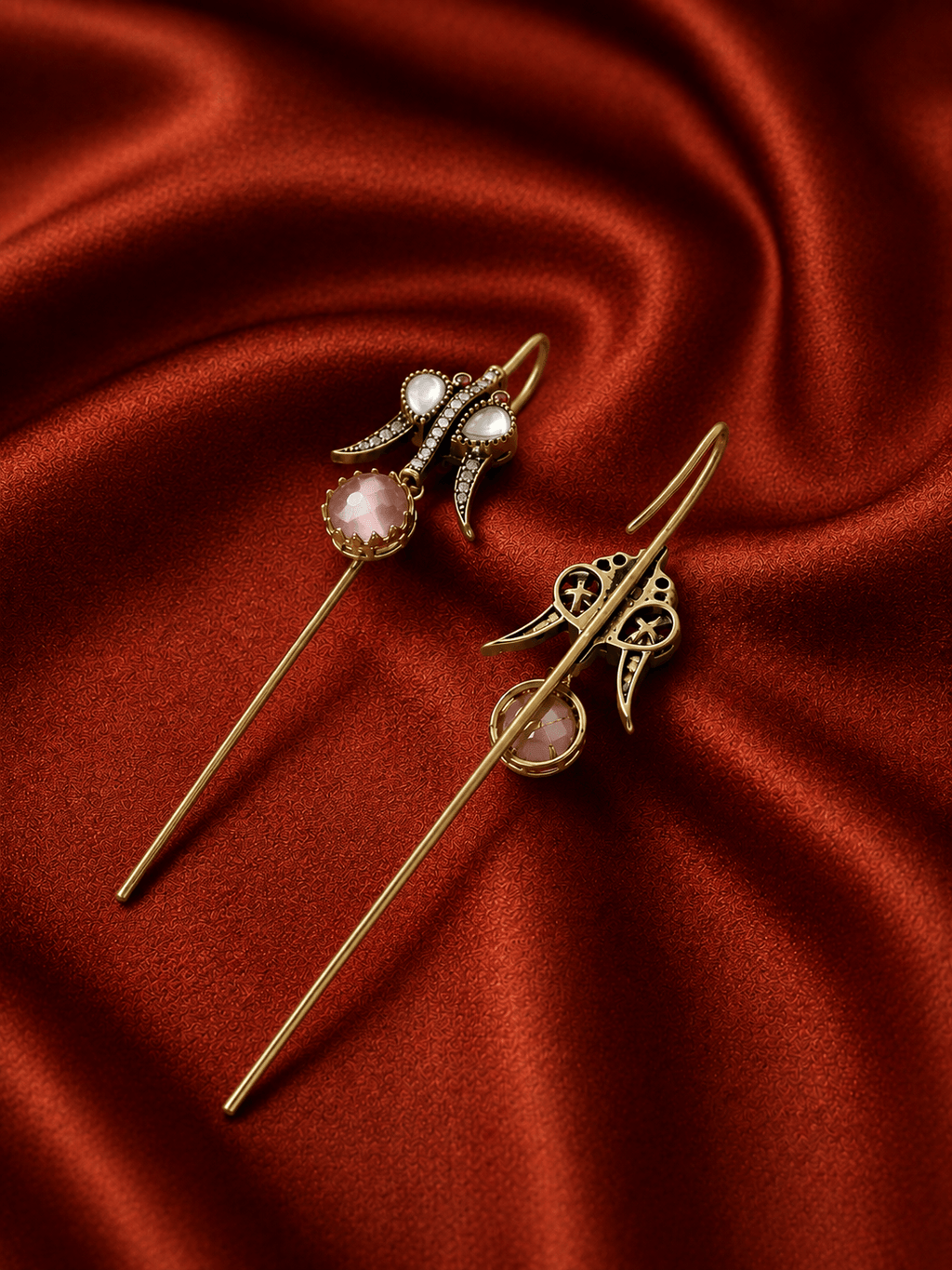 Humsafar Stone Statement Ear Cuff