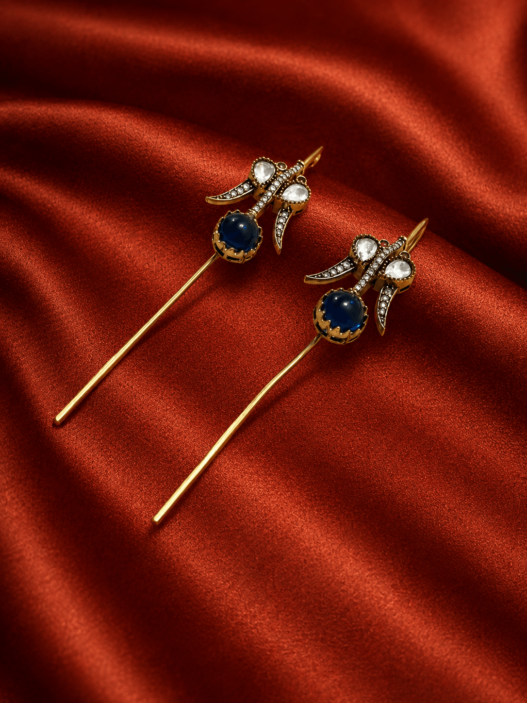 Humsafar Stone Statement Ear Cuff
