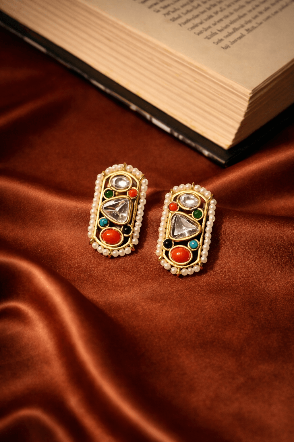 Kashish Pachi Kundan Choker Set