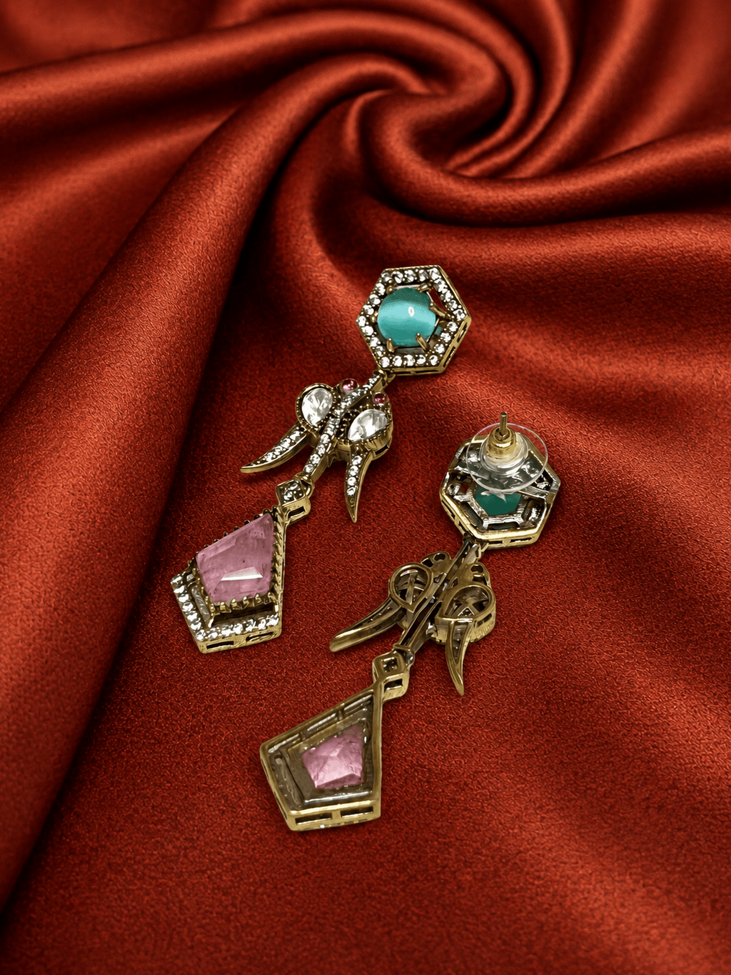 Jor Stone Statement Earrings