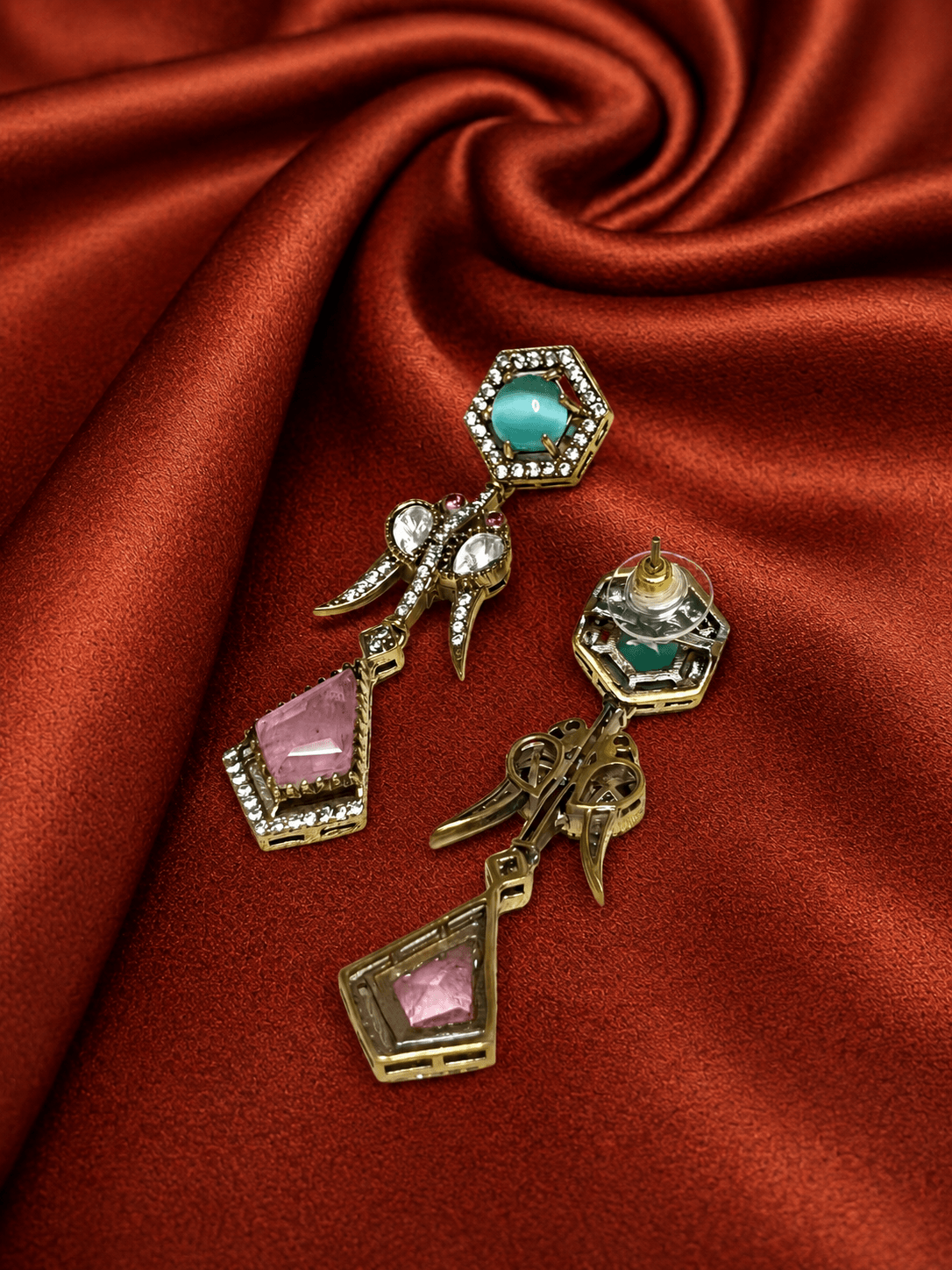 Jor Stone Statement Earrings