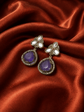 Raya Stone Drop Earrings