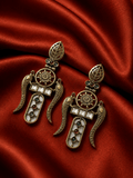 Mahira Stone Statement Earrings