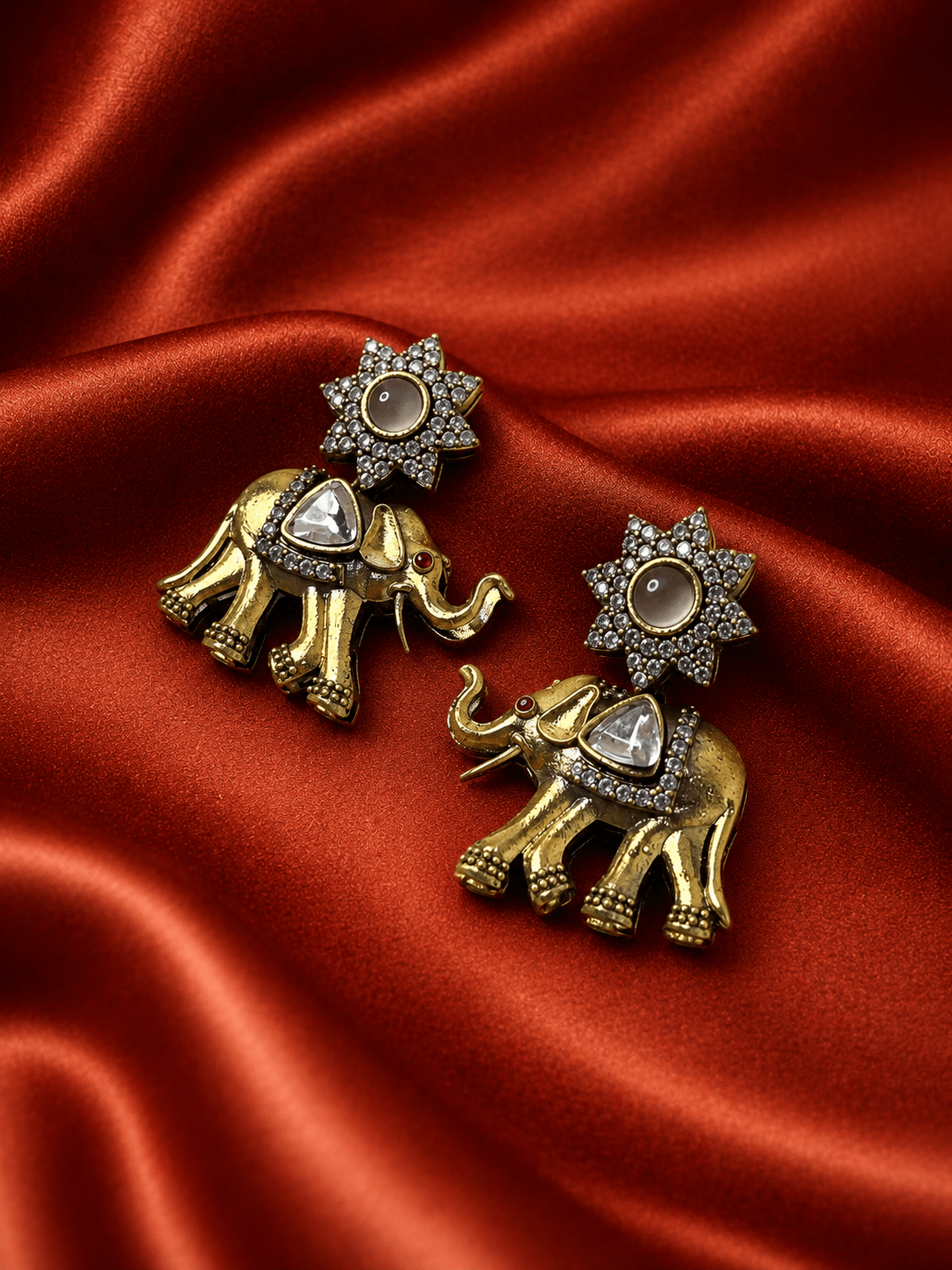 Gajika Statement Earrings