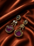 Humsafar Stone Statement Danglers