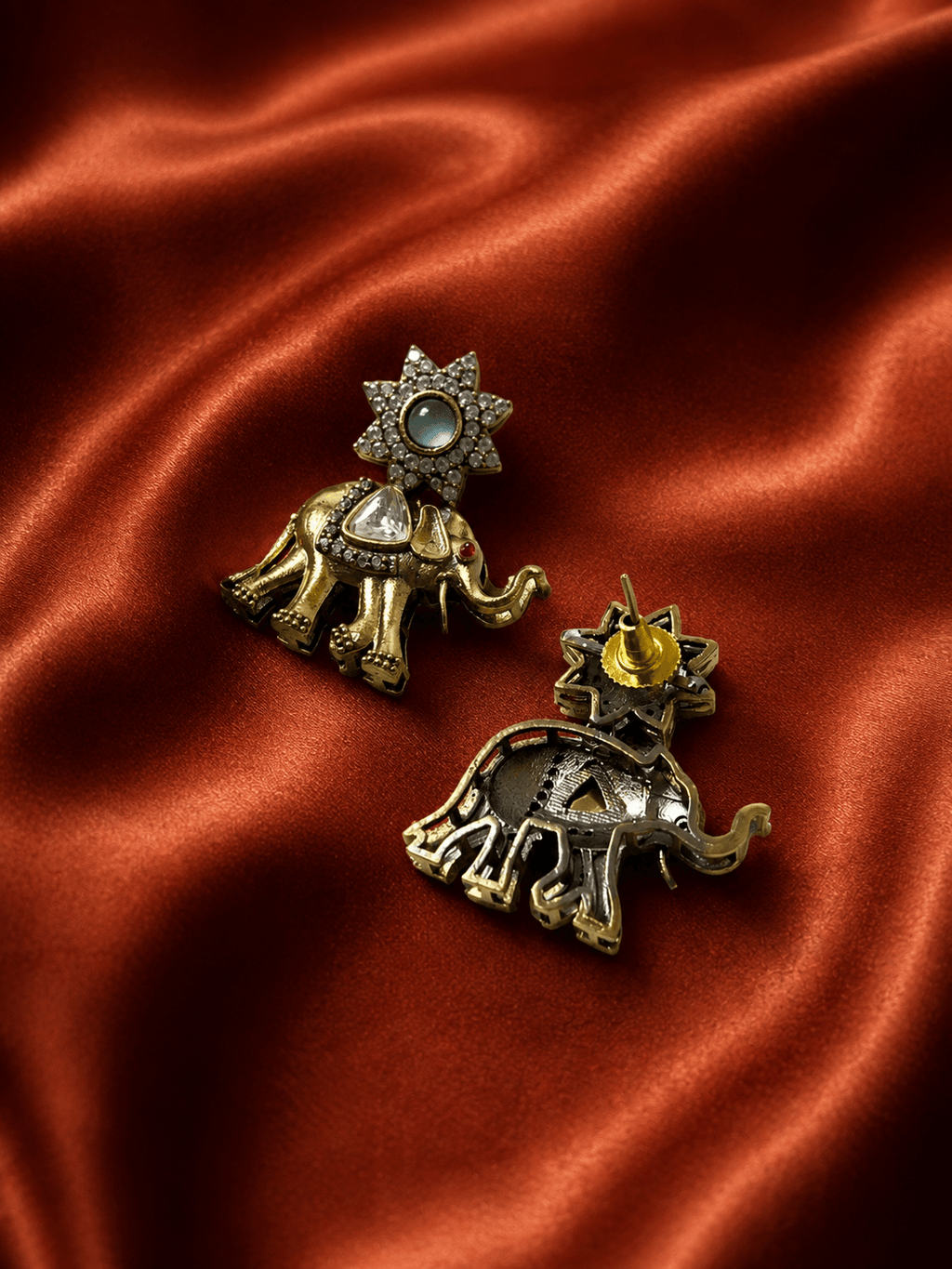 Gajika Statement Earrings