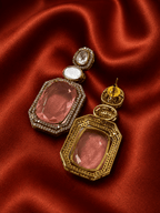 Pariza Stone Statement Earrings