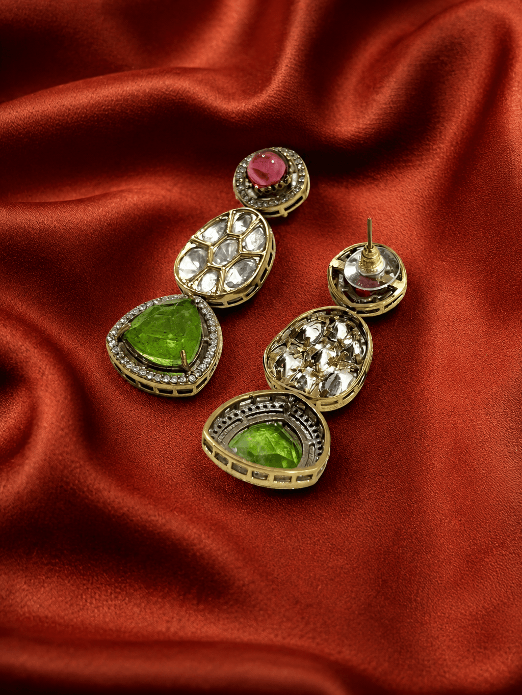 Zara Stone statement Earrings