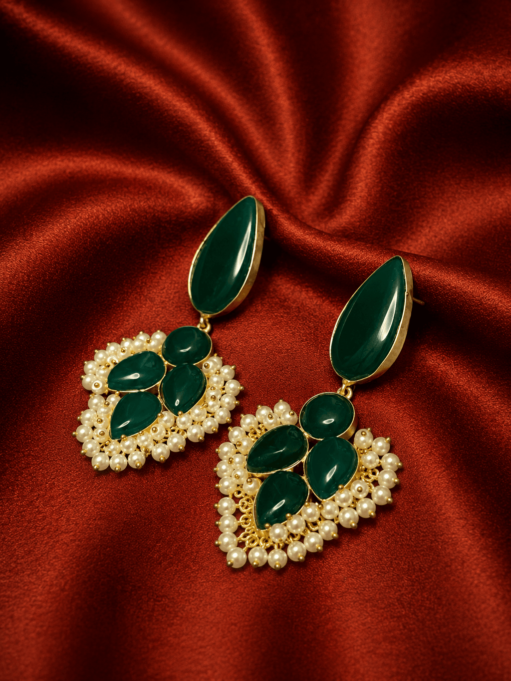 Patra Stone Statement Earrings