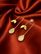 Ziva Stone Statement Earrings