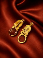Pankhuri Stone Statement Earrings