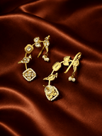 Rajasi Pachi Kundan Ear Cuff