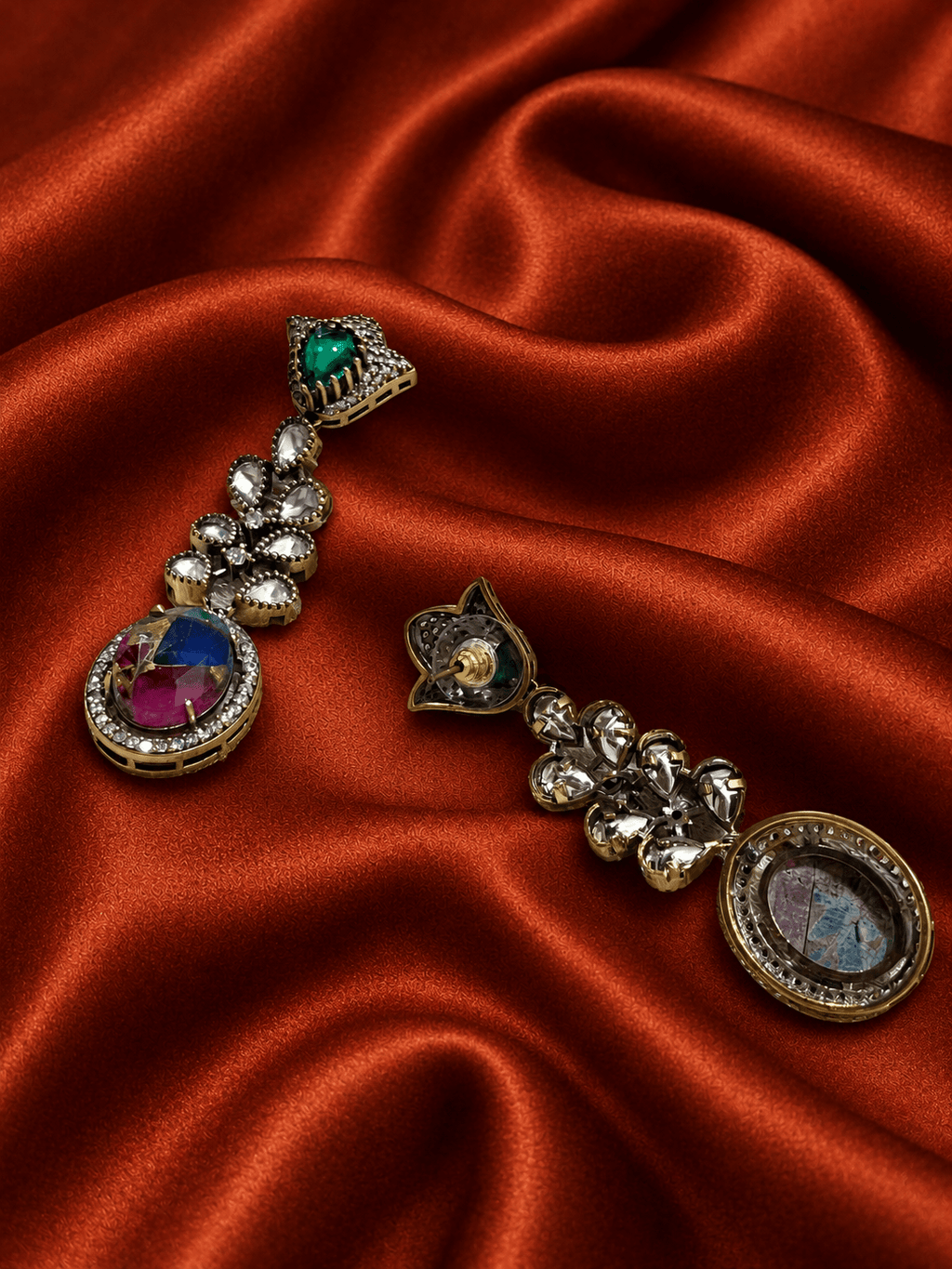 Ameera Stone Statement Earrings