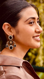 Nawabi Stone Statement Danglers